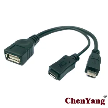 Zihan Mikro USB Host OTG Kablo w mikro USB Güç ı9100 N5100 ı9300 I9500 N7100
