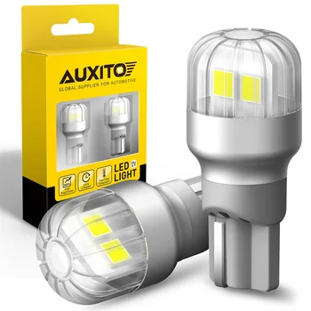 AUXITO 2 adet T15 W16W LED Canbus Ampuller OBC hatasız araç Yedekleme Ters İşıklar 921 912 T16 LED Ampul Araba Ters Lamba Beyaz 6000K