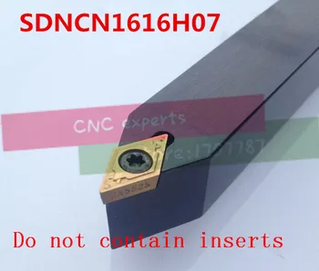 SDNCN1616H07 16*16mm Metal Torna Kesme Aletleri Torna Makinesi CNC Torna dış torna Takım Tutucu S Tipi SDNCN