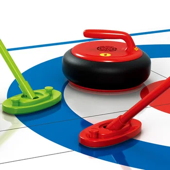 Elektrik Curling ışık masa üstü oyunu kapalı açık spor oyuncakları Çocuklar İçin Aile Yetişkin Okul Hediye Anti Stres Erkek Kız