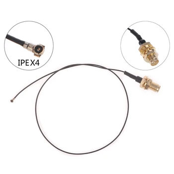 1 ADET U. FL ıPX4 RP-SMA Dişi Anten Konektörü ıPEX4 MHF4 WiFi Pigtail Kablo M2 NGFF WLAN Kartı AX200NGW, 9260NGW
