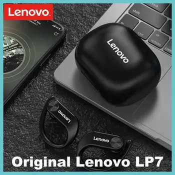 Lenovo LP7 TWS Bluetooth 5.0 Kulaklık Kablosuz Spor Kulaklık Su Geçirmez Düşük Oyun Gecikme Kulaklık Pil Göstergesi İle