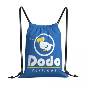Dodo Havayolları Hayvan Geçişi Oyunu Kawaii İpli Çanta Seyahat Ayakkabı giysi saklama Çok fonksiyonlu Genç Taşınabilir Sırt Çantası Kılıfı