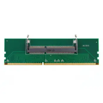 DDR3 Bellek masaüstü bellek Konnektör Adaptör Kartı 200 Pin SO-DIMM Masaüstü 240 Pin DIMM DDR3 Adaptörü 5 Mb / s Aktarım Kartı