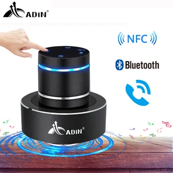 Adın 26 W Titreşimli Hoparlör Kablosuz Subwoofer Bluetooth Stereo Bas Dokunmatik Rezonans Surround Kutusu NFC Hoparlör Taşınabilir Açık