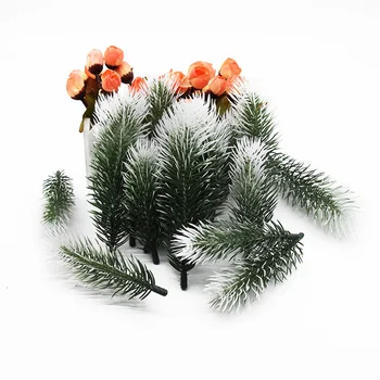 20 Adet suni çam iğneleri Düğün Dekorasyon Noel Süslemeleri Ev için Çiçek Düzenleme Kapalı Yeşillendirme şeker kutusu