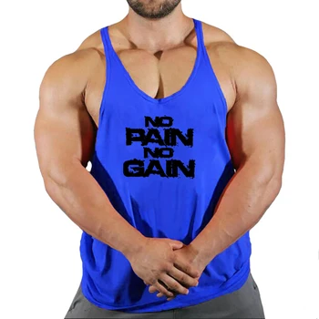 Marka Yelek Kas Moda Spor Erkekler Geri Tank Top Kolsuz Stringer Giyim Vücut Geliştirme Atlet Fitness Egzersiz Koşu Gömlek