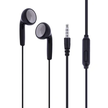 Evrensel 3.5 mm Kablolu Kulaklık Stereo Kulak Kulaklık Kulaklık Mikrofon ile Müzik Kulaklık Samsung Xiaomi Smartphone için