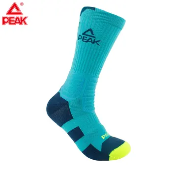 TEPE basketbol çorapları Sürme Nefes Pamuk Çorap Açık Spor erkek futbol çorapları Tüp Spor Baskı Çorap W14909