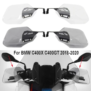 BMW için C400X C400GT 2018-2020 C400 X GT Yeni Motosiklet Handguard el koruması Kalkanı Koruyucu Cam C 400X