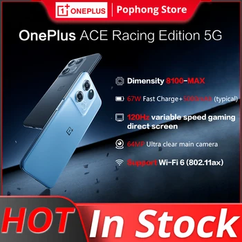 Orijinal OnePlus Ace Yarış Edition 256 GB 5G Cep Telefonu 6.59 