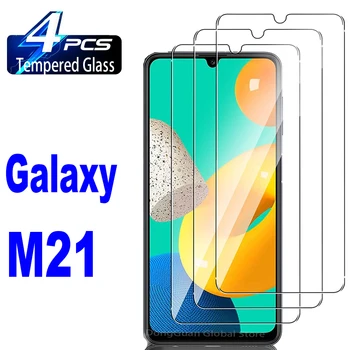 2/4 Adet Temperli Cam Samsung Galaxy M21 M21-2021 M21s Ekran Koruyucu Cam Filmi