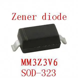0805 smd zener diyot sod - 323 MM3Z3V6 100 adet