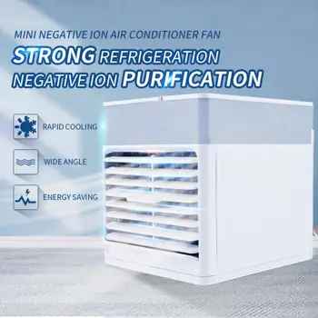 500ML Hava Soğutucu Taşınabilir Klima Nemlendirici Arıtma Fanı USB Mini Hava Soğutucu 3 Hız Kişisel Alan İçin / Ofis / Oda