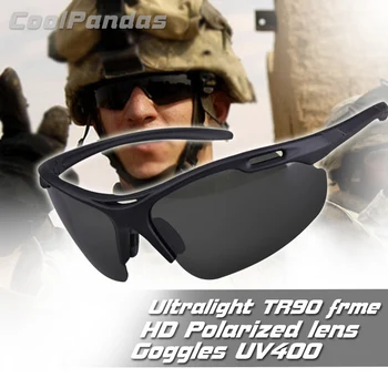 Ultralight Spor Polarize Güneş Gözlüğü Erkekler İçin Sürüş güneş gözlüğü Askeri Erkek Anti-Uv Açık Gözlük Oculos De Sol Masculino