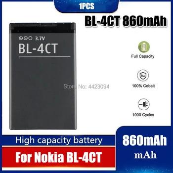 1 adet 2022 Yedek BL4CT BL-4CT BL 4CT Telefonu Şarj Edilebilir Pil Nokia 5630 İçin 7212C 7210C 7310C 7230 X3-00 2720F 6702S