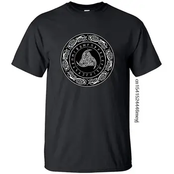 Vikings Sezon Viking Insanlar Logo T Shirt Pamuk Gevşek Vintage Baskılı T Shirt Üst Erkekler Serin Retro Kaya Kısa Kollu Gömlek