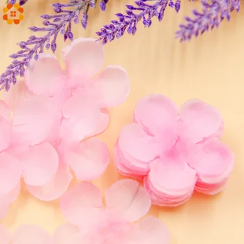 500 adet Gül Yaprakları Simülasyon Kiraz Çiçeği Şeftali Yaprakları Düğün Yaprakları Sahte yapay çiçek Ev Ve Düğün Süslemeleri