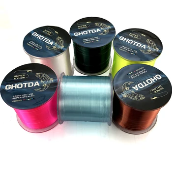 GHOTDA Monofilament Naylon Olta 1000M 2-13KG Japonya Malzeme Süper Güçlü