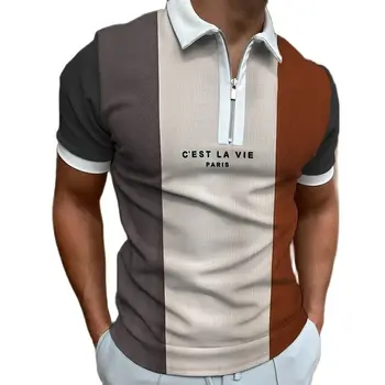 Yeni Üst erkek POLO GÖMLEK 2022 Erkekler düz polo gömlekler Marka Erkek Kısa Kollu Gömlek Yaz Gömlek Erkek Giyim Artı Boyutu M-3XL