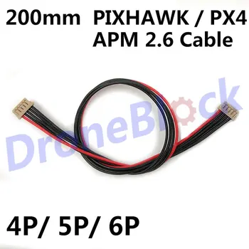 5 ADET Navio2 Pixhawk PX4 APM 2.5 2.6 Kablo DF13 Bağlayıcı tel 20 cm 4 p 5 p 6 p