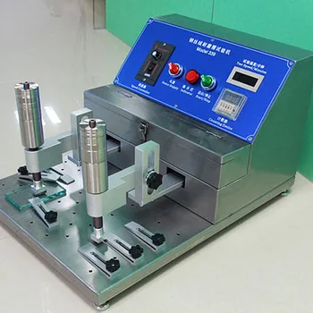 Aşınma Test Cihazı 220V Çelik Yün Sürtünme Test Cihazı İnce Sürtünme Test Cihazı Ayarlanabilir Alkol Kauçuk 0 - 50mm Elektronik