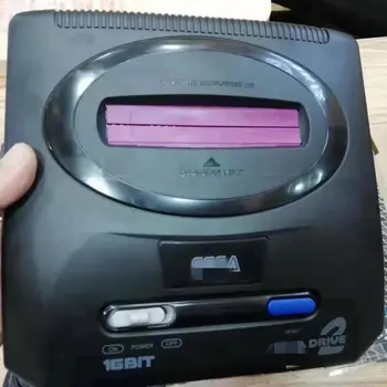 16 Bit MD Retro video oyunu Konsolu Sega Genesis İçin Dahili 1500 + Klasik Oyunlar Kablosuz Denetleyici Gamepad HD TV Oyun Oyuncu
