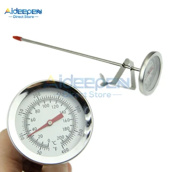Paslanmaz Çelik Termometre Mutfak Gıda Et Pişirme problu termometre 0 ila 200 Santigrat Fırın BARBEKÜ Araçları