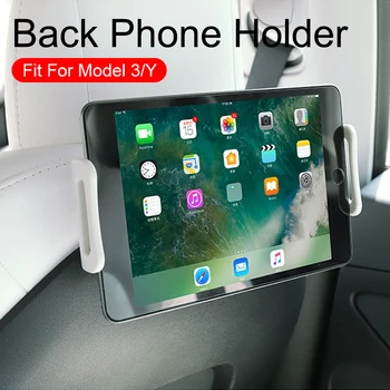 Tesla Modeli 3 / Y 2021 2022 Arka Koltuk Araba cep telefonu tutacağı için İPAD Tablet Dağı Standı Araba Aksesuarları Tesla Model 3 / Y
