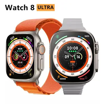 Akıllı İzle 8 Ultra Apple İzle NFC Smartwatch Serisi 8 Bluetooth Çağrı 2.02 İnç Kablosuz Spor Su Geçirmez İzle Adam Kadınlar için
