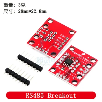 RS485 TTL modülü RS485 modülü SP3485 iletişim modülü RS485 Breakout