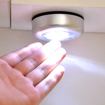 Dolap altı ışığı LED Gece Lambası taşınabilir el feneri Ampul Kablosuz Duvar Lambası Dolap Dolap Mutfak Araba Merdiven Aydınlatma