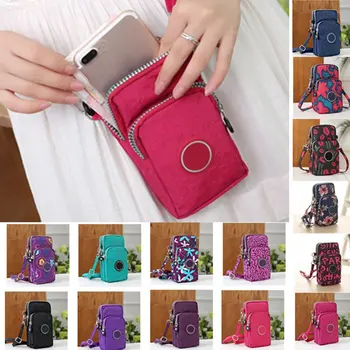Moda Küçük Crossbody Çanta Mini omuz askılı çanta Kadınlar Kızlar İçin Cep Telefonları Çanta Debriyaj Telefon Cüzdan saklama çantası