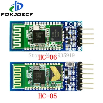 HC-05 HC-06 master-slave 6pin/4pin anti-ters, entegre Bluetooth seri geçiş modülü, kablosuz seri arduino için