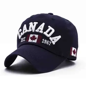 VORON 2017 Pamuk Gorras kanada beyzbol şapkası Kanada Bayrağı Şapka Snapback Ayarlanabilir Erkek beyzbol şapkası s Marka Snapback Şapka
