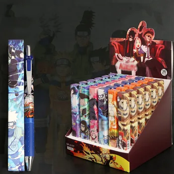 36 adet / grup Yaratıcı Ninja Basın Jel Kalem Sevimli 0.5 mm İmza Kalemler Ofis Okul Yazma Malzemeleri Kırtasiye hediye