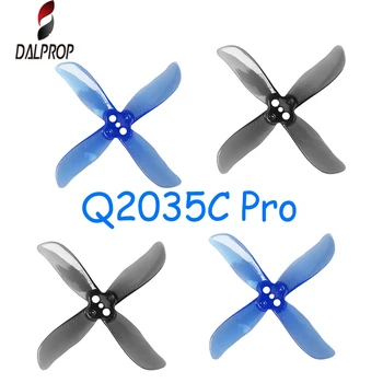 8 Çift DALPROP SİKLON 2 İnç Q2035C Pro 2035 4 bıçaklı Pervane CW CCW RC Cine Whoop Drone FPV Yarış