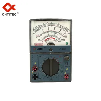 QHTITEC Pointer Multimetre 3021 AC/DC 1000V 10A Ampermetre Voltmetre 3 İn 1 Otomotiv Araçları Profesyonel Elektrikçi Test Cihazı