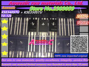 Aoweziic 100 % yeni ithal orijinal KSE340 KSE350 KSE340STU KSE350STU triyot TO-126 Amplifikatör tüp güç amplifikatörü IC