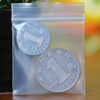 Plastik saklama torbaları 1000 adet 4x5cm Plastik PE Zip kilit Kendinden Sızdırmazlık Korumak Hediye Takı Hap Düğmesi Ambalaj Çantası