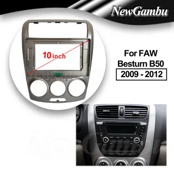10 İnç Araba Radyo İçin FİT FAW Besturn B50 2009-2012 DVD GPS Mp5 ABS PC Plastik Fasya Dashboard Uçak Çerçeve