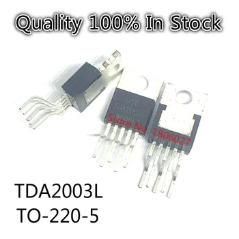 10 adet / grup TDA2003L TO-220 - 5 dirsek ses amplifikatörü çip