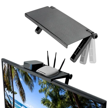Ayarlanabilir Ekran Gösteren Standı Bilgisayar Monitörü Kaldırma Masa Masaüstü Desteği TV standı Depolama Standı