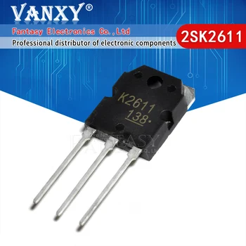 5 ADET 2SK2611 TO - 3P TO-247 K2611 TO247 yeni MOS FET transistör