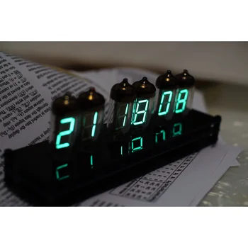 Statik ekran altı tüp IV11 VFD retro floresan tüp saat sürücü panosu kızdırma tüpü saat