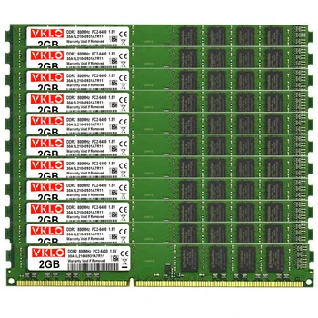 10 ADET Set DDR2 2 GB 800 MHz PC2-6400 DIMM masaüstü bilgisayar RAM 240 Pins 1.8 V OLMAYAN ECC Toptan Fiyat