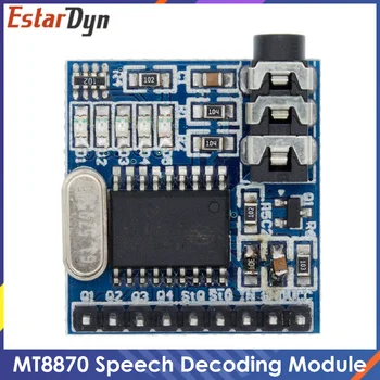MT8870 DTMF Ses Çözme Modülü Telefon Modülü Konuşma Çözme Ses devre kartı modülü LED Göstergeler Pimleri İle