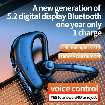 2022 İş Kulaklık Bluetooth kablosuz kulaklıklar Kulak Kancası Hi-Fi Stereo Kulaklık Eller Serbest Spor mikrofonlu kulaklık Telefon İçin