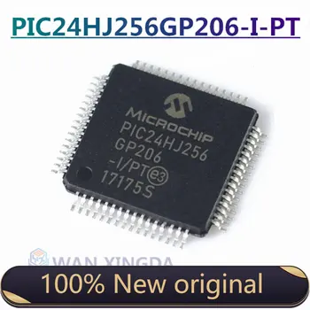 Yeni orijinal PIC24HJ256GP206-I / PT paketi TQFP-64 16-bit mikrodenetleyici MCU tek çipli mikro bilgisayar