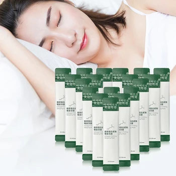 100 adet Kore Kollajen Uyku Yüz Maskeleri Nemlendirici kırışıklık Karşıtı Tamir Aydınlatmak Cilt Yüz Maskesi Kore Cilt Bakımı